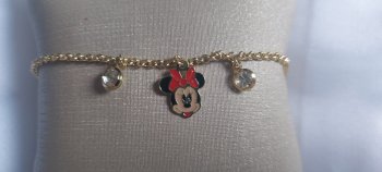 Pulseira Minnie Resinada