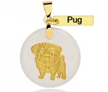 Colar Pet Pug