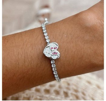 Pulseira Riviera Disney Minnie. Semijóias 18k